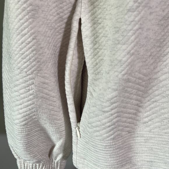 Buckle Black Sweater Men’s M Slim Fit Pullover Knit Gray L/S With Zipper Pockets - Picture 4 of 4